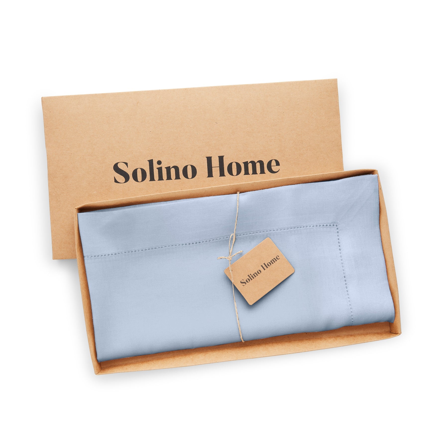 Classic Hemstitch Table Throw