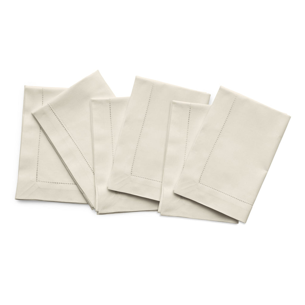 Cotton Linen Hemstitch Napkins