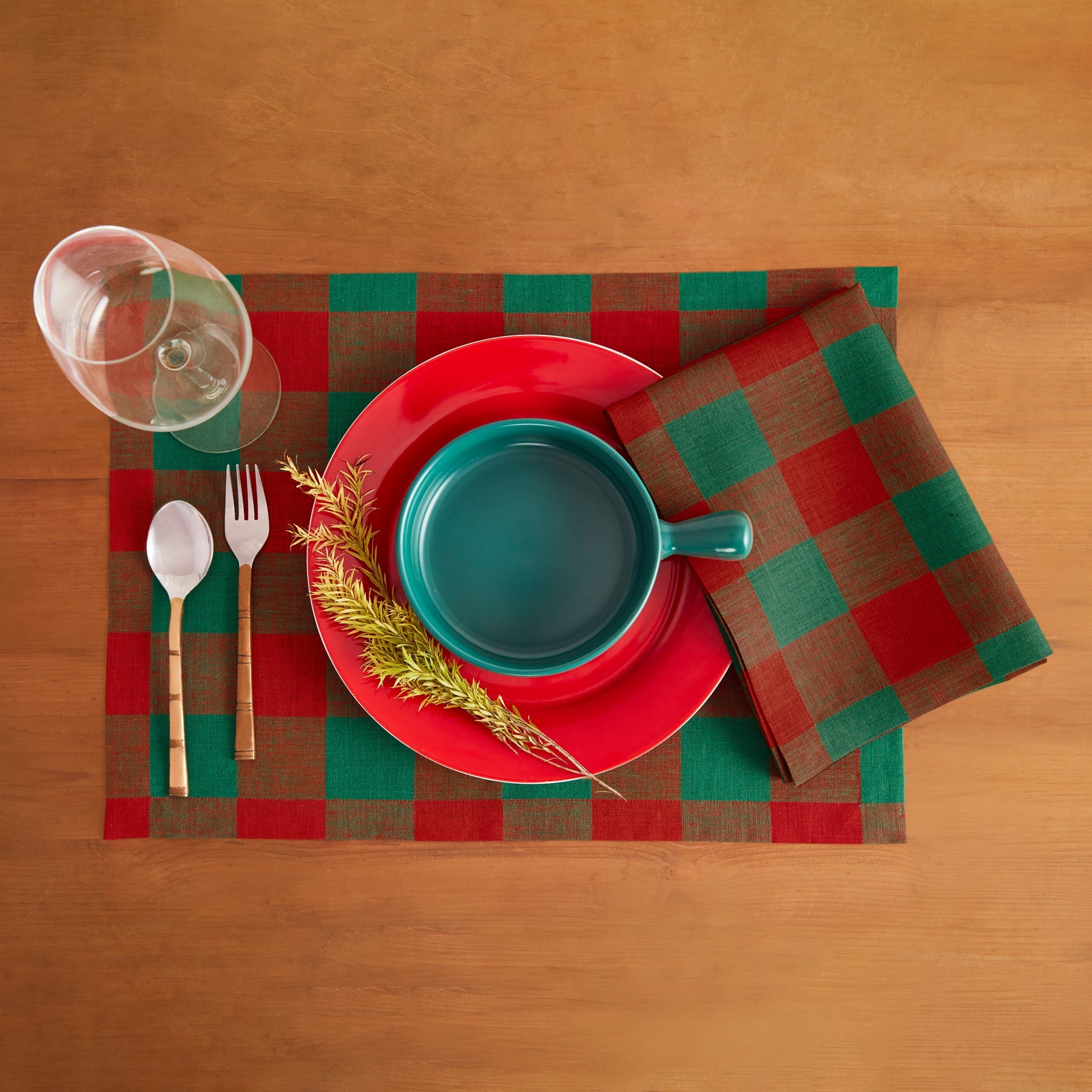 Buffalo Check Placemats, Set of 4