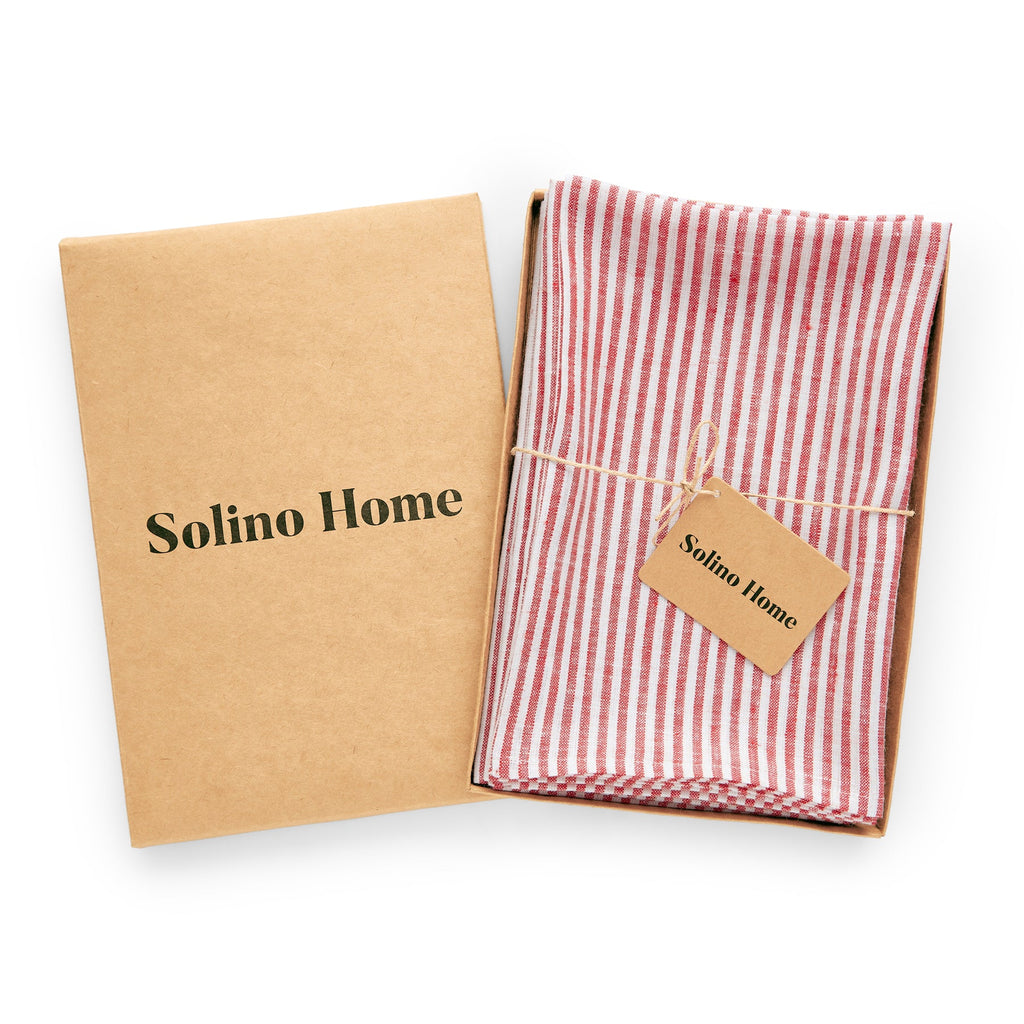 Narrow Stripe Napkins, Set of 4