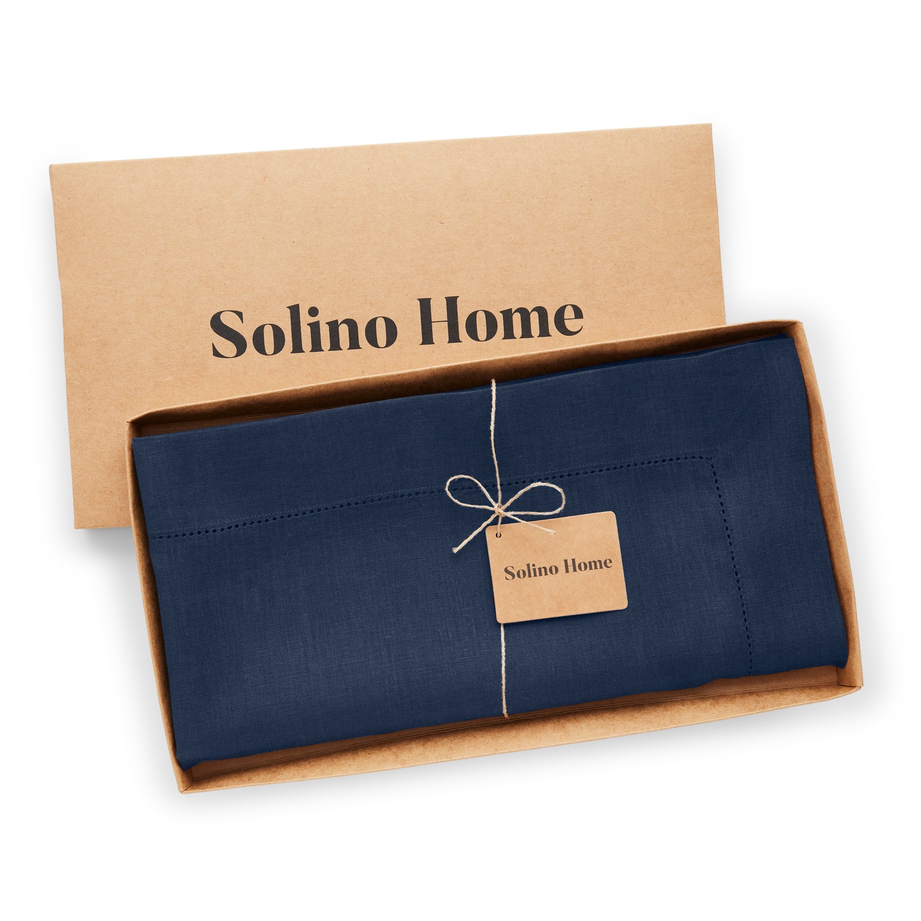 Classic Hemstitch Table Throw