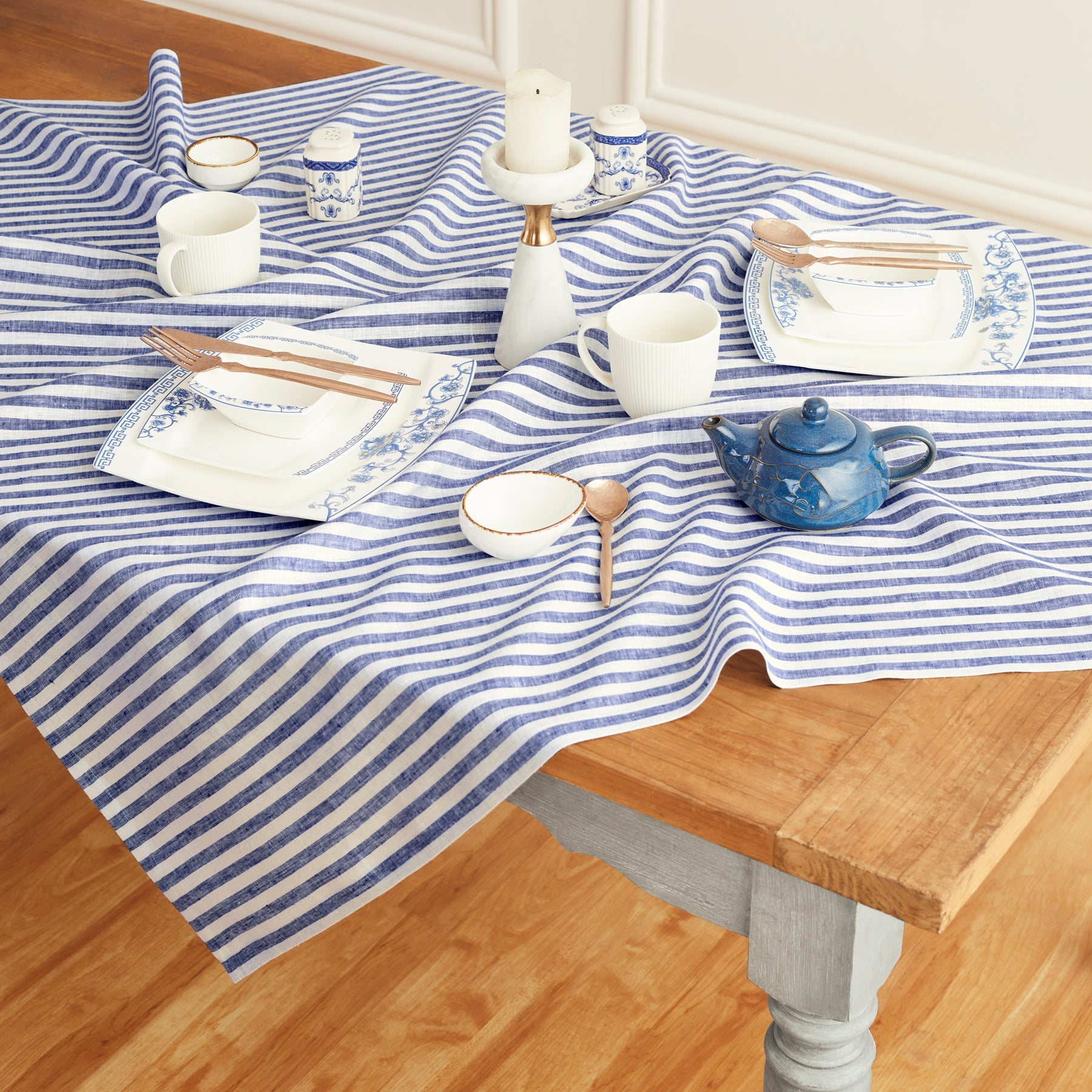 Amalfi Stripe Table Throw