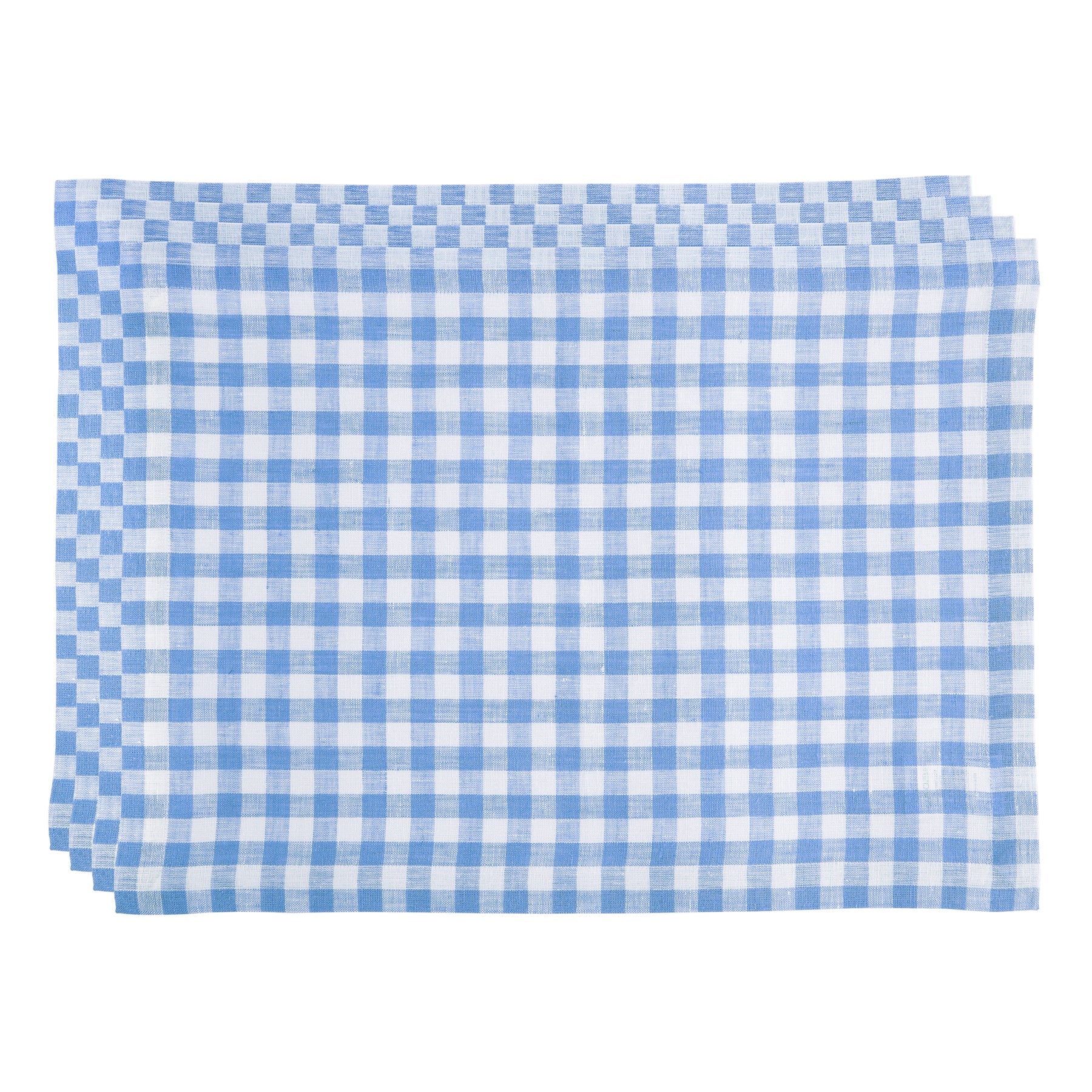 Gingham Placemats, Set of 4