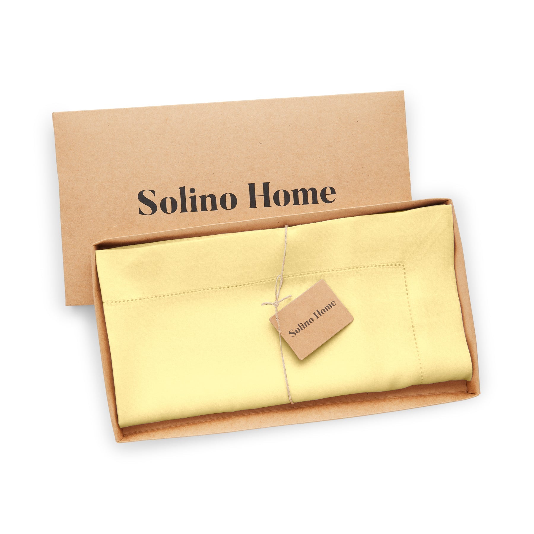 Classic Hemstitch Table Throw