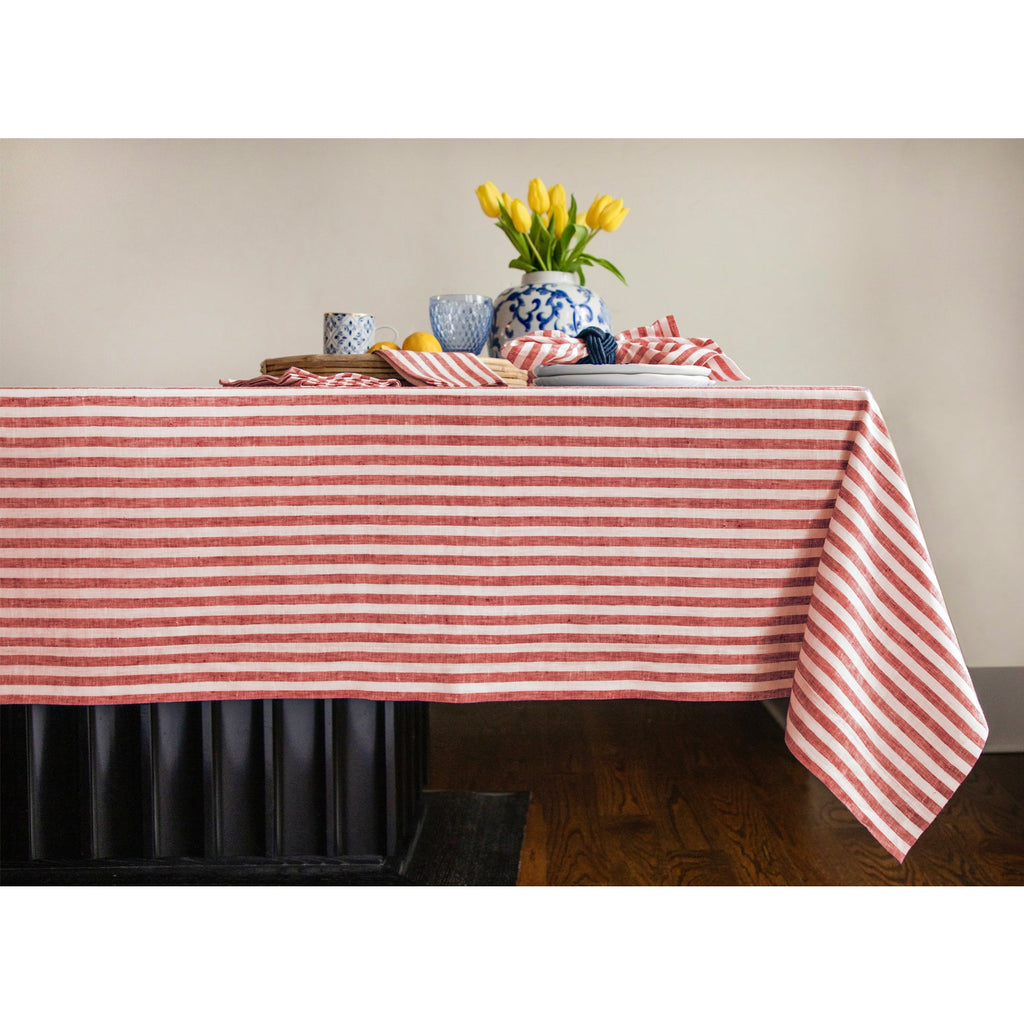 Amalfi Stripe Tablecloth