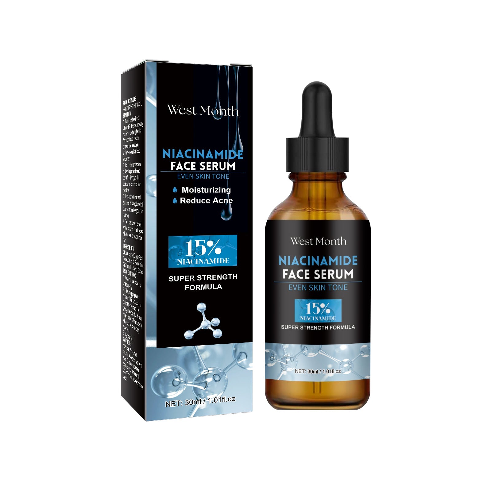 Niacinamide Facial Essence, Brightening, Firming, Hydrating And Whitening Essence