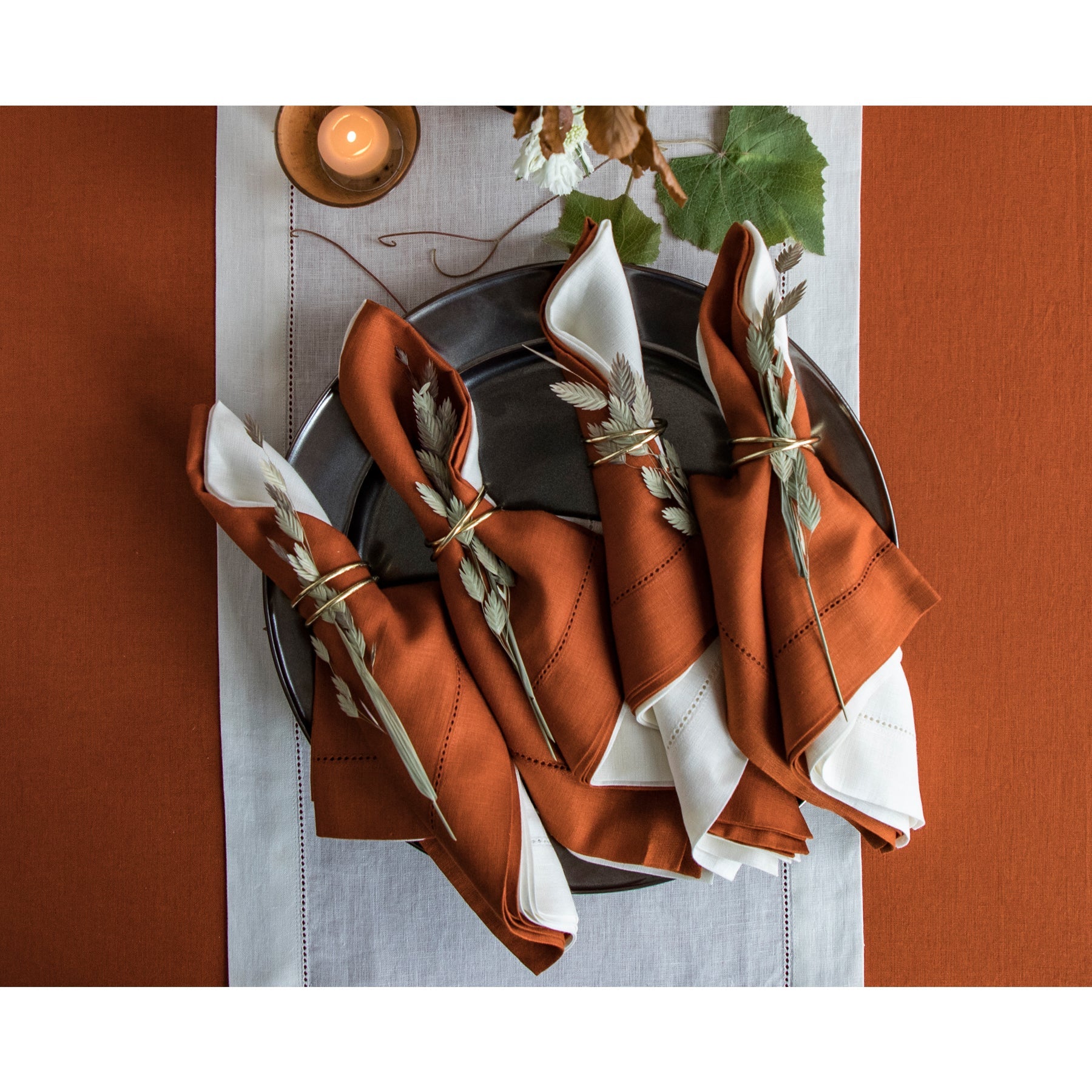 Classic Hemstitch Napkins