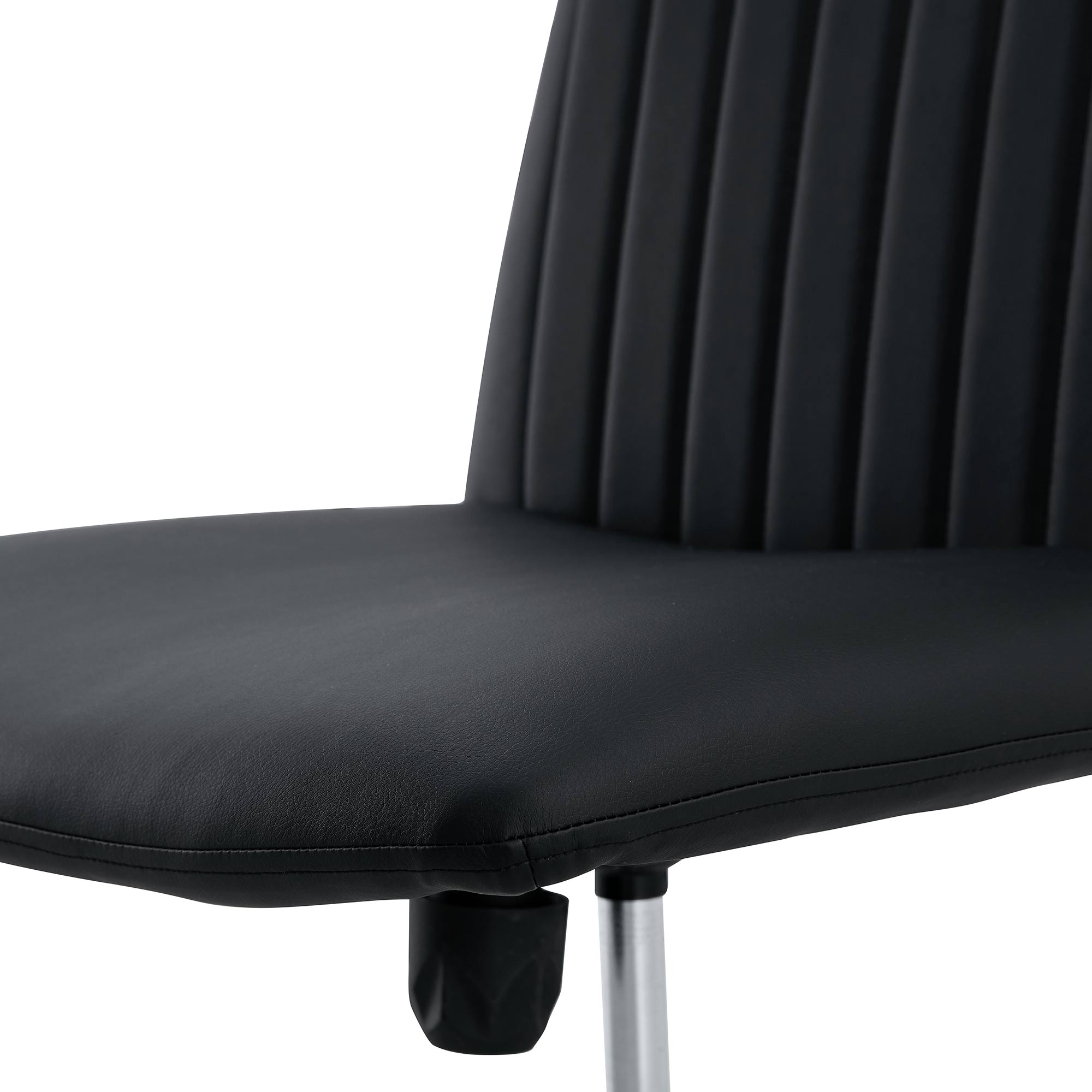Black High Grade Pu Material. Home Computer Chair Office Chair Adjustable 360 ° Swivel Cushion Chair