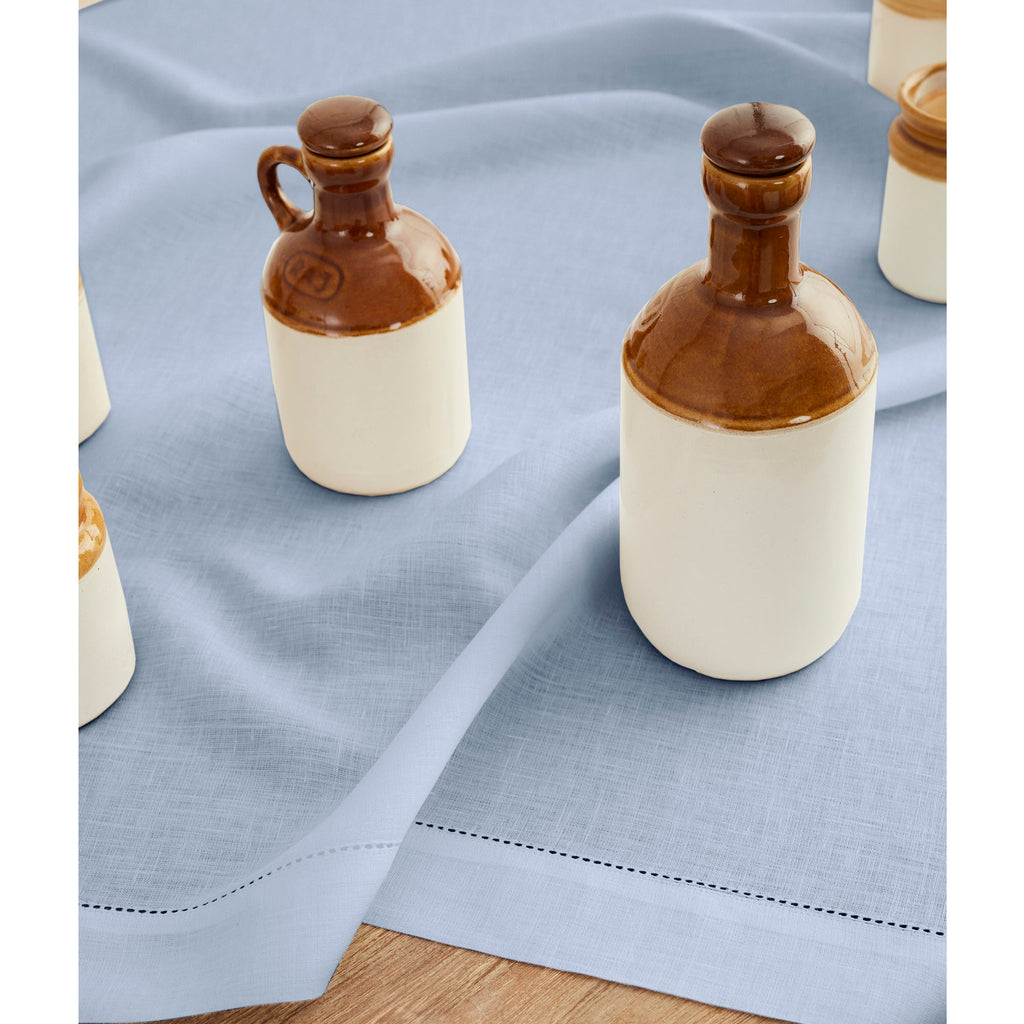 Classic Hemstitch Table Throw