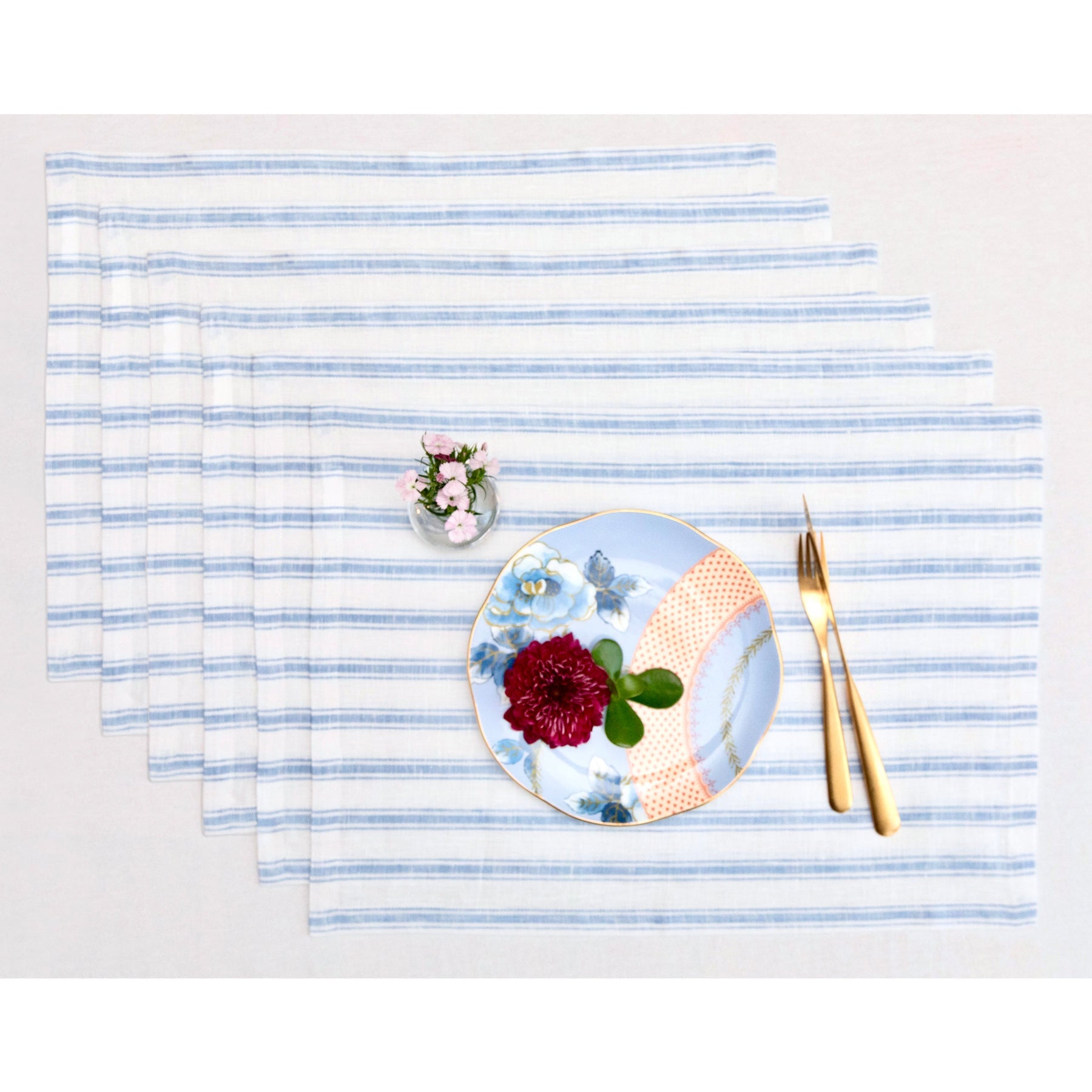 Capri Ticking Stripe Placemats