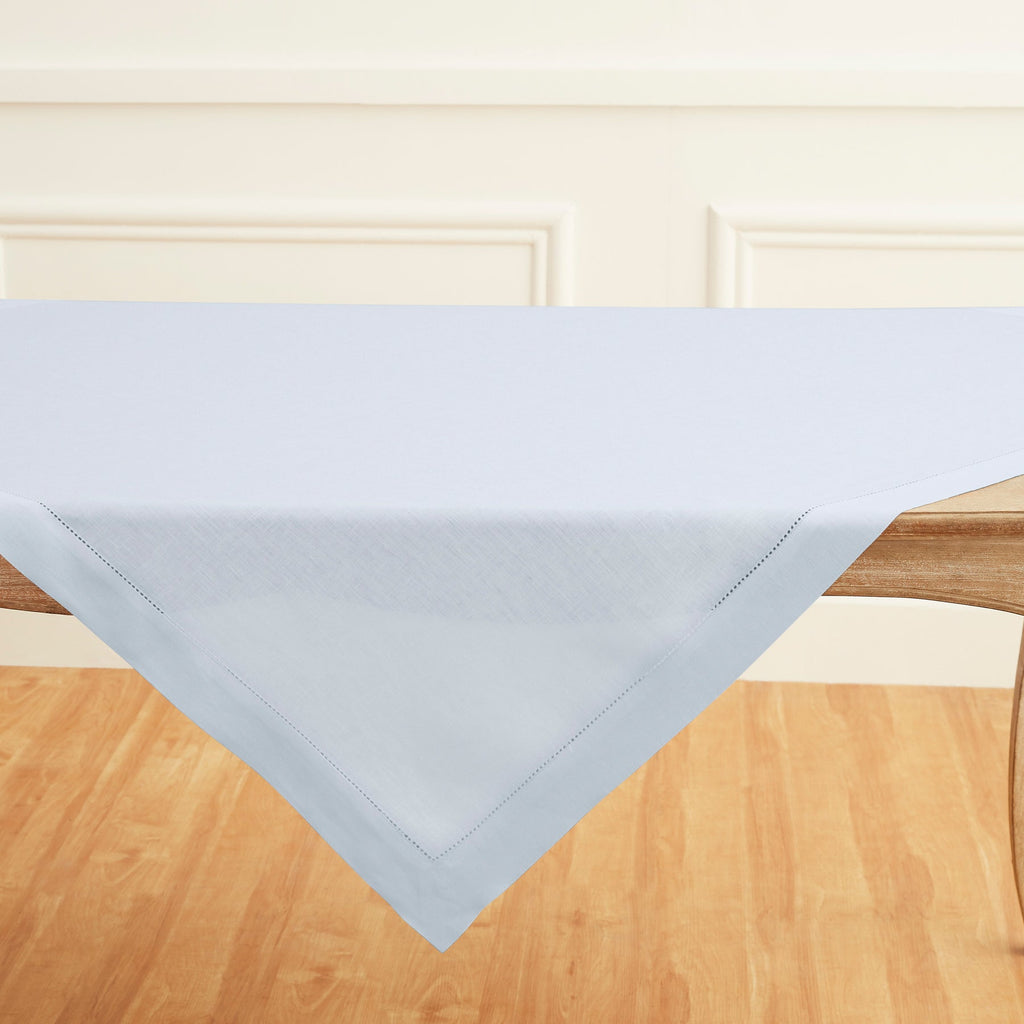 Classic Hemstitch Table Throw