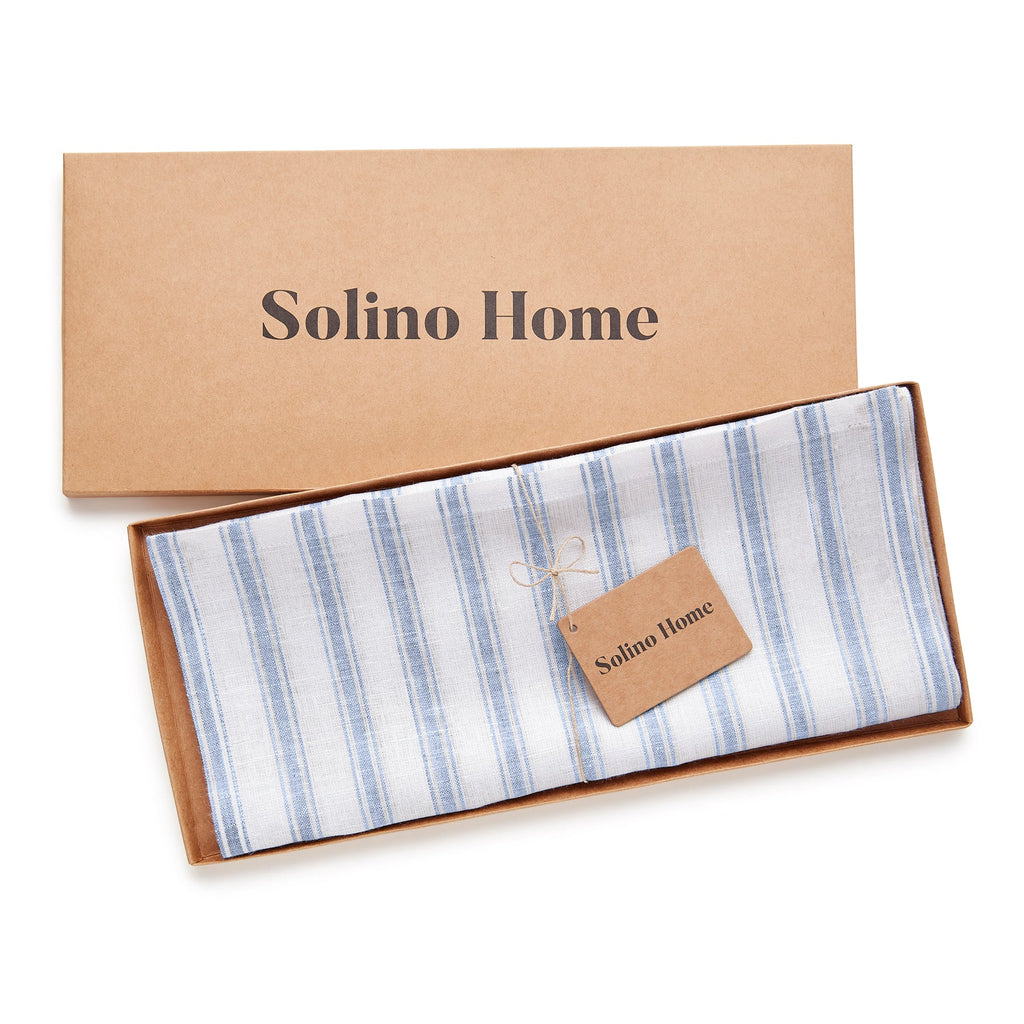 Capri Ticking Stripe Table Runner