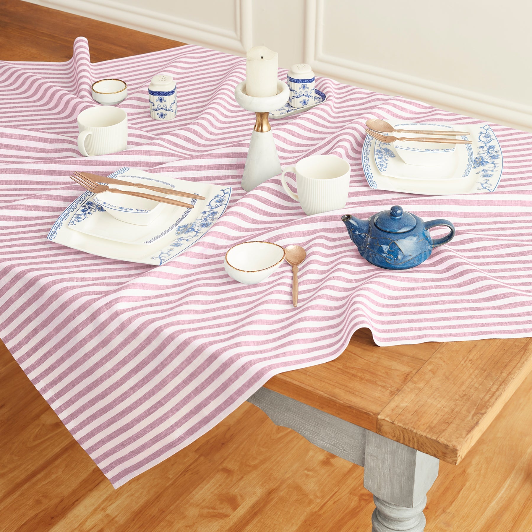 Amalfi Stripe Table Throw