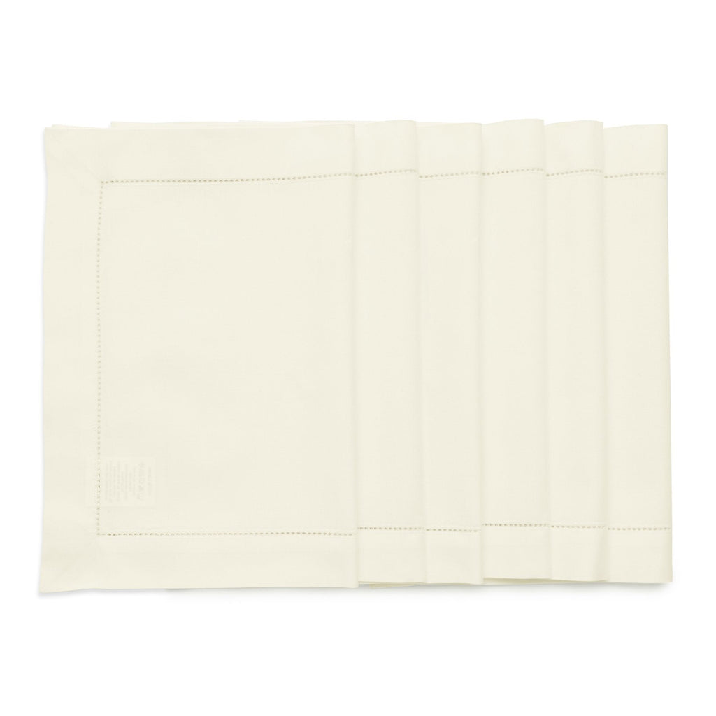 Cotton Linen Hemstitch Placemats