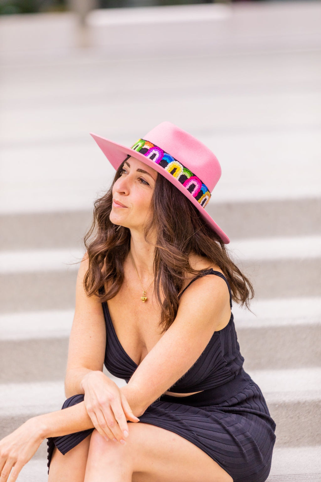 Bubble Gum Pink Western Hat