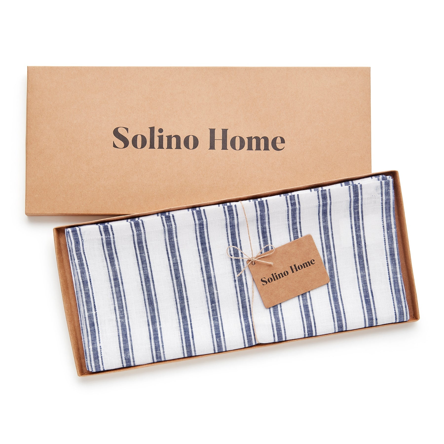 Capri Ticking Stripe Table Runner