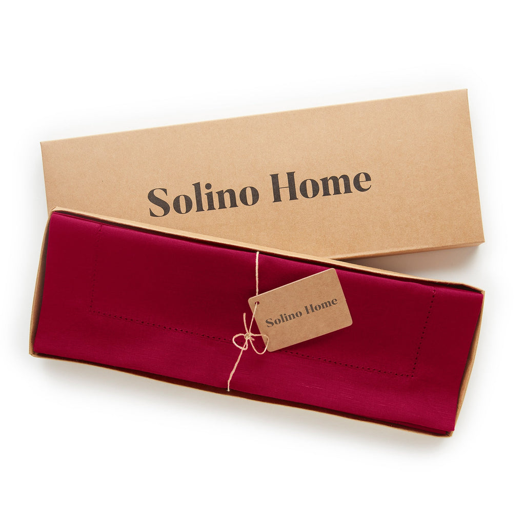 Cotton Linen Hemstitch Placemats