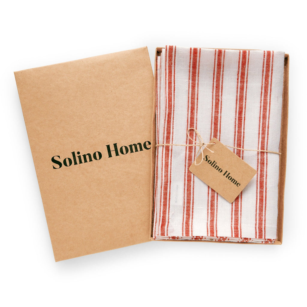 Capri Ticking Stripe Napkins