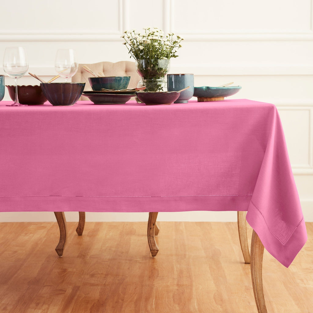 Classic Hemstitch Tablecloth