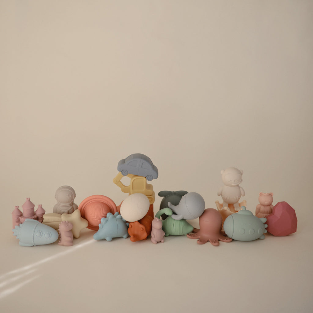 Dino Mold Free Bath Play Set