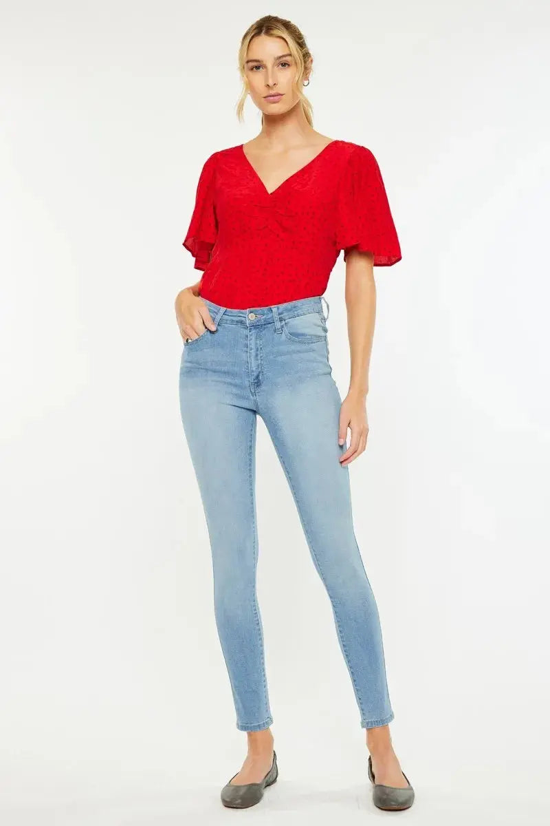 High Rise Super Kancan Skinny Jeans