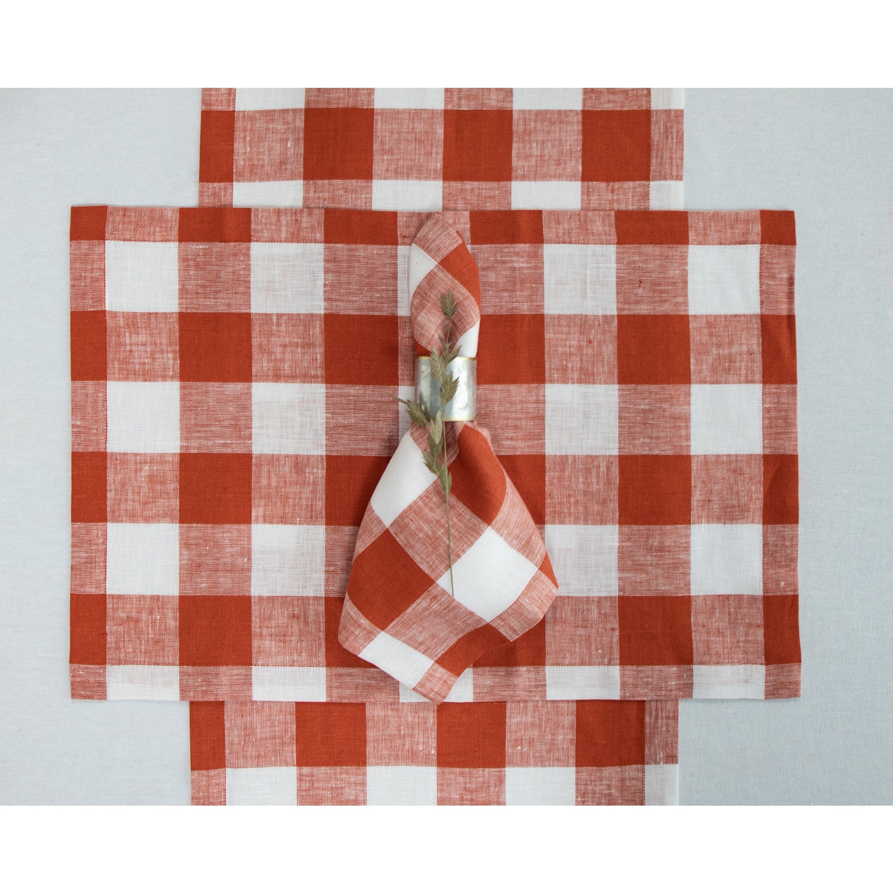 Buffalo Check Placemats, Set of 4