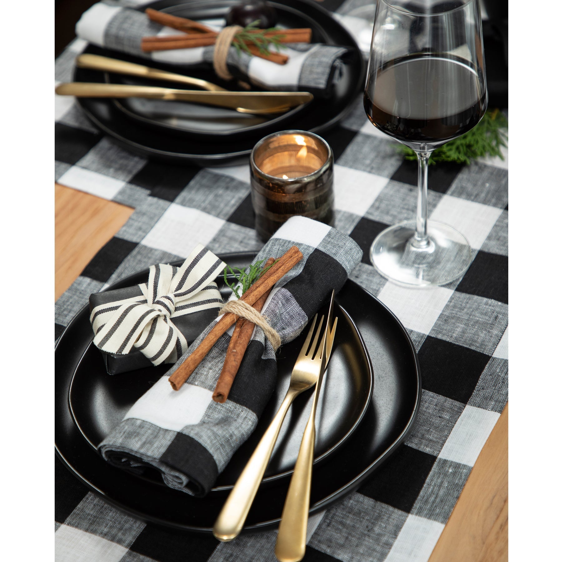 Buffalo Check Table Runner