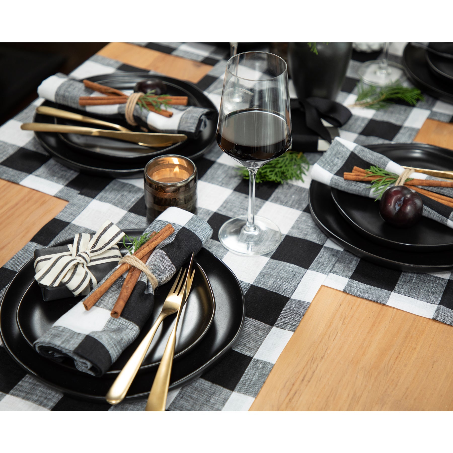 Buffalo Check Napkins, Set of 4