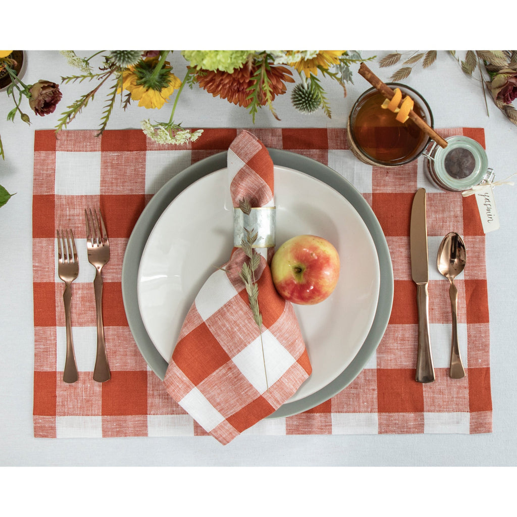 Buffalo Check Placemats, Set of 4