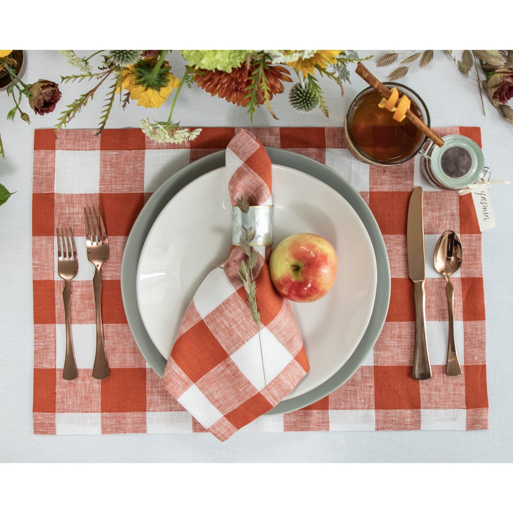 Buffalo Check Placemats, Set of 4