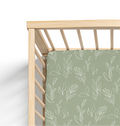 Organic Natural Oasis Willow Bamboo Blend Crib Sheet