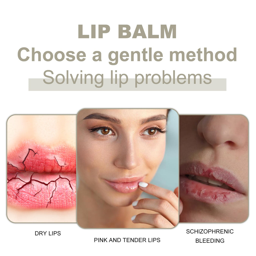 Lip Balm, Fade Lip Lines Anti Cracking And Peeling Hydrating Plentiful Water Embellish Lip Care
