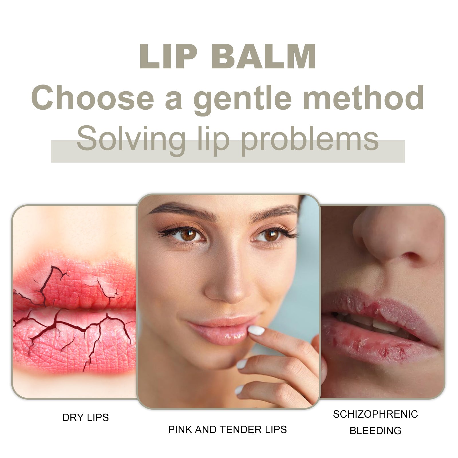 Lip Balm, Fade Lip Lines Anti Cracking And Peeling Hydrating Plentiful Water Embellish Lip Care