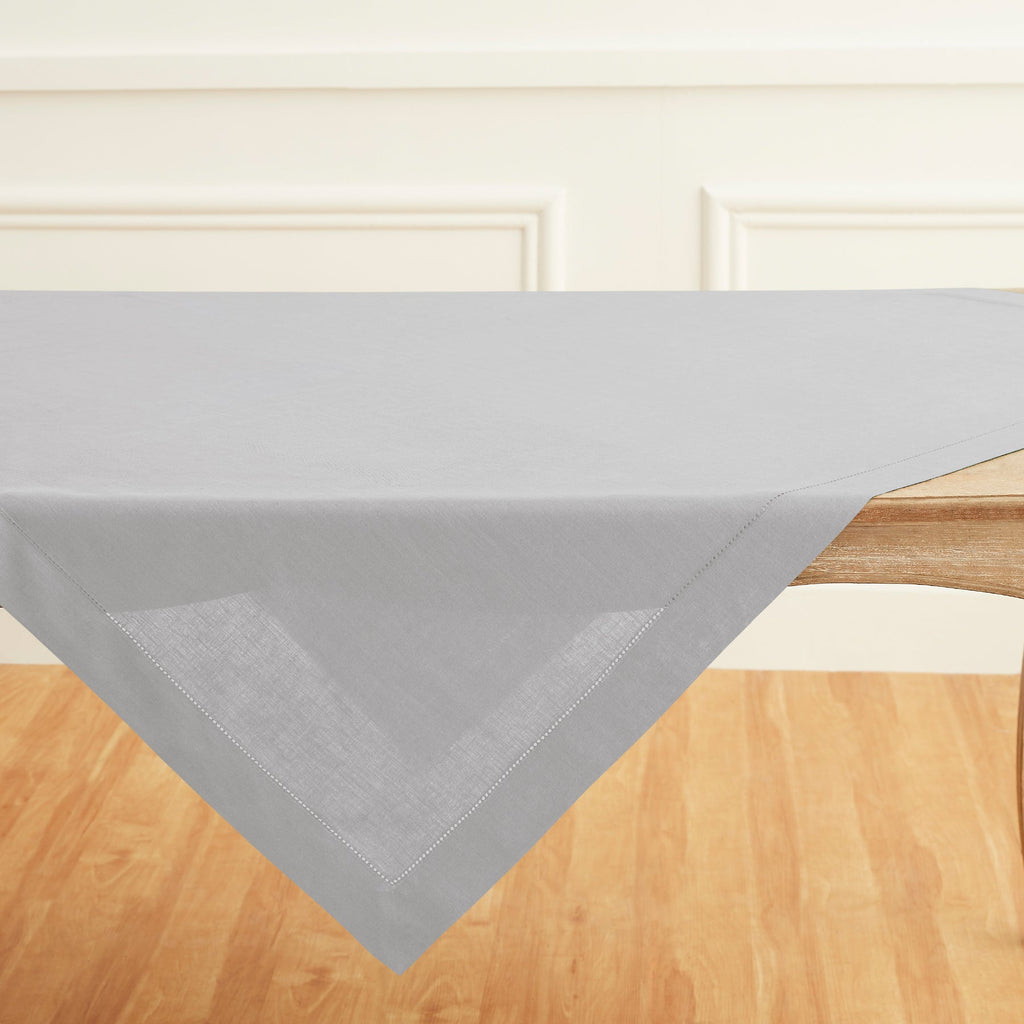 Classic Hemstitch Table Throw