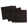 Black / 20 x 20 Inch / Set of 4