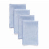 Chambray Blue / 20 x 20 Inch / Set of 4