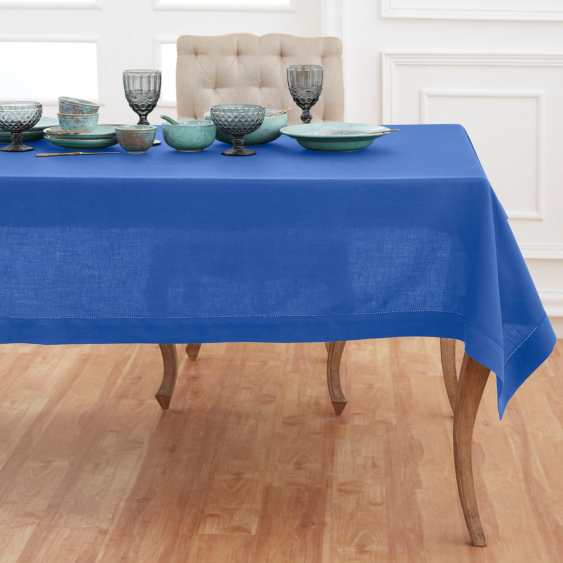 Classic Hemstitch Tablecloth