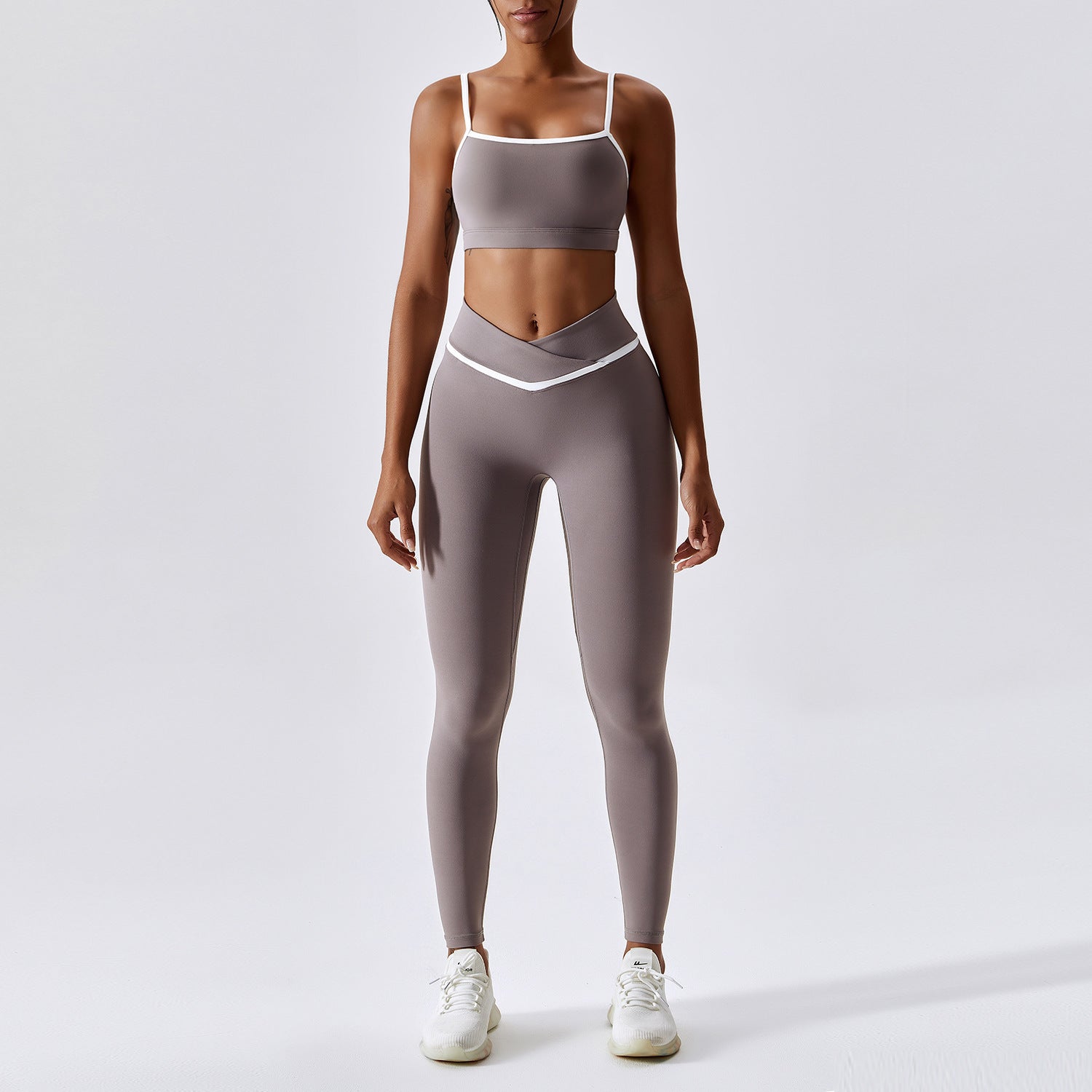 Quick Dry Fitness Leggings and Top for Women
