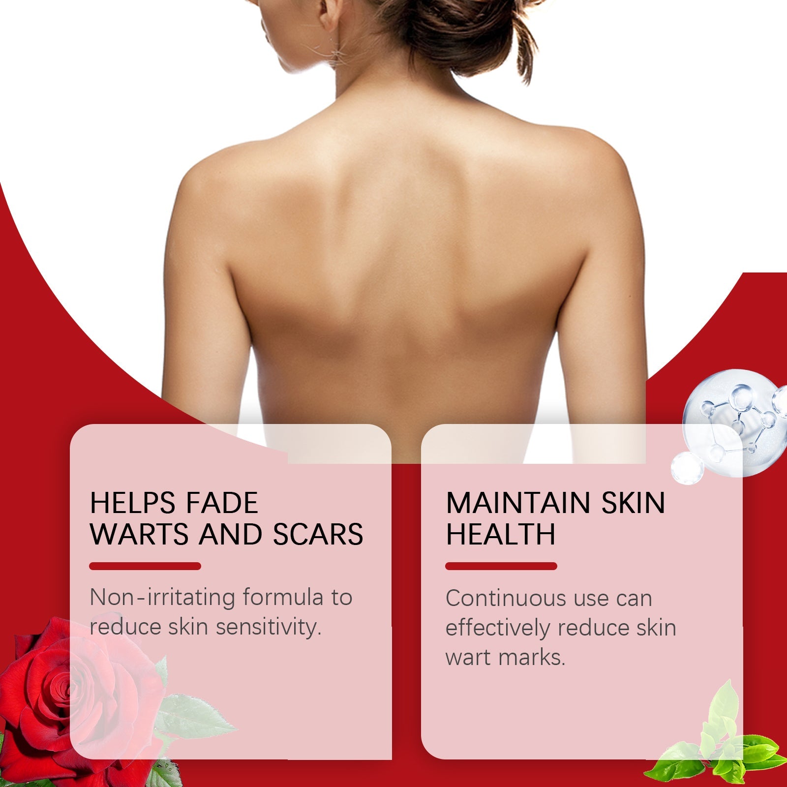 Rosehip Seed And Wart Essence Oil, Moisturizes And Restores Smooth Skin