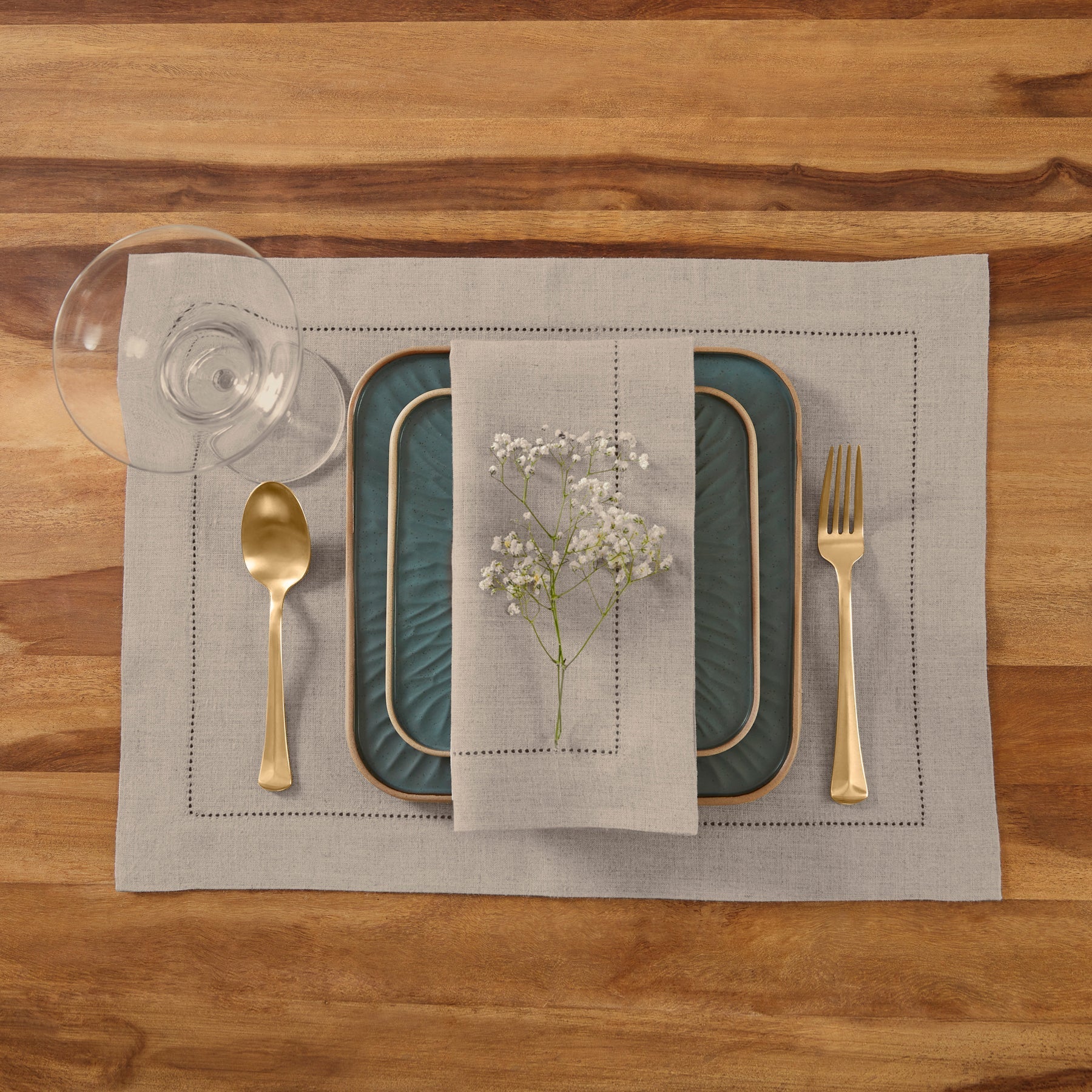 Medium Weight Hemstitch Napkins