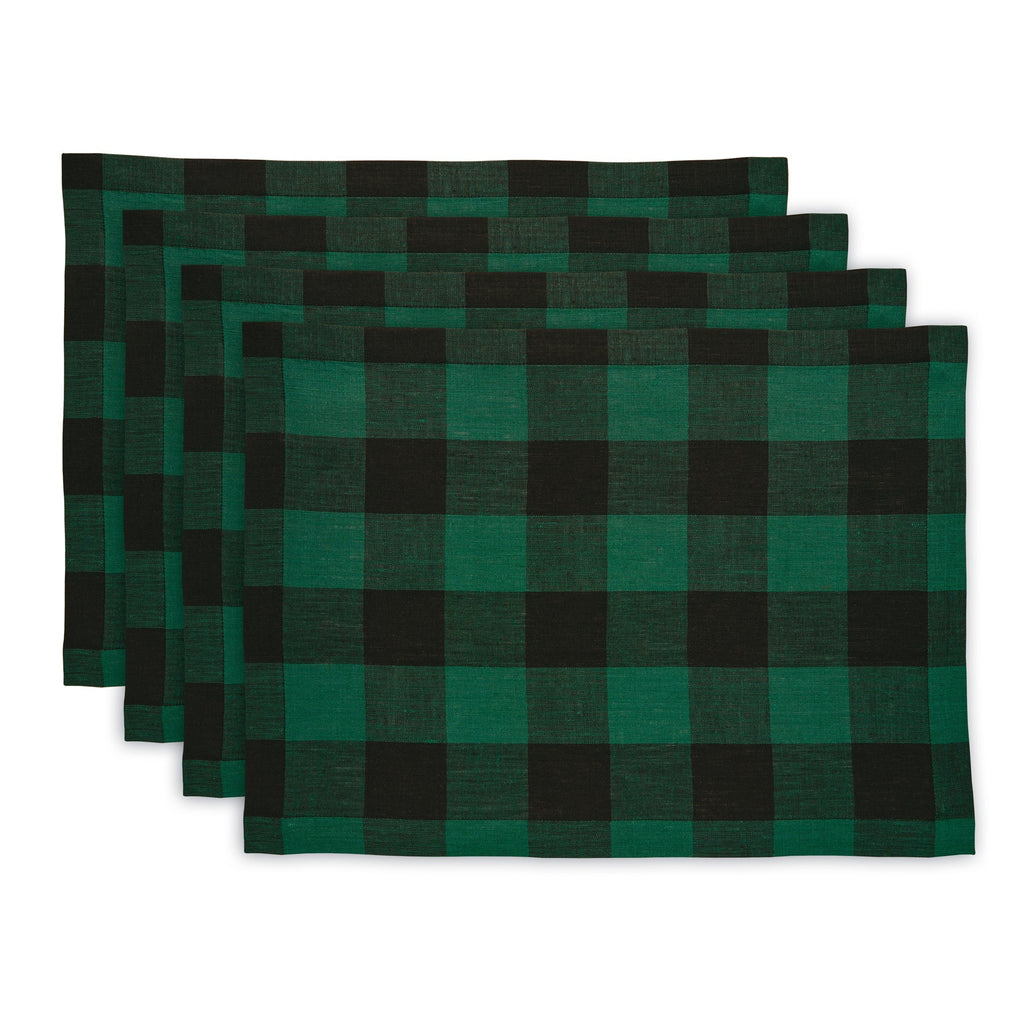 Buffalo Check Placemats, Set of 4