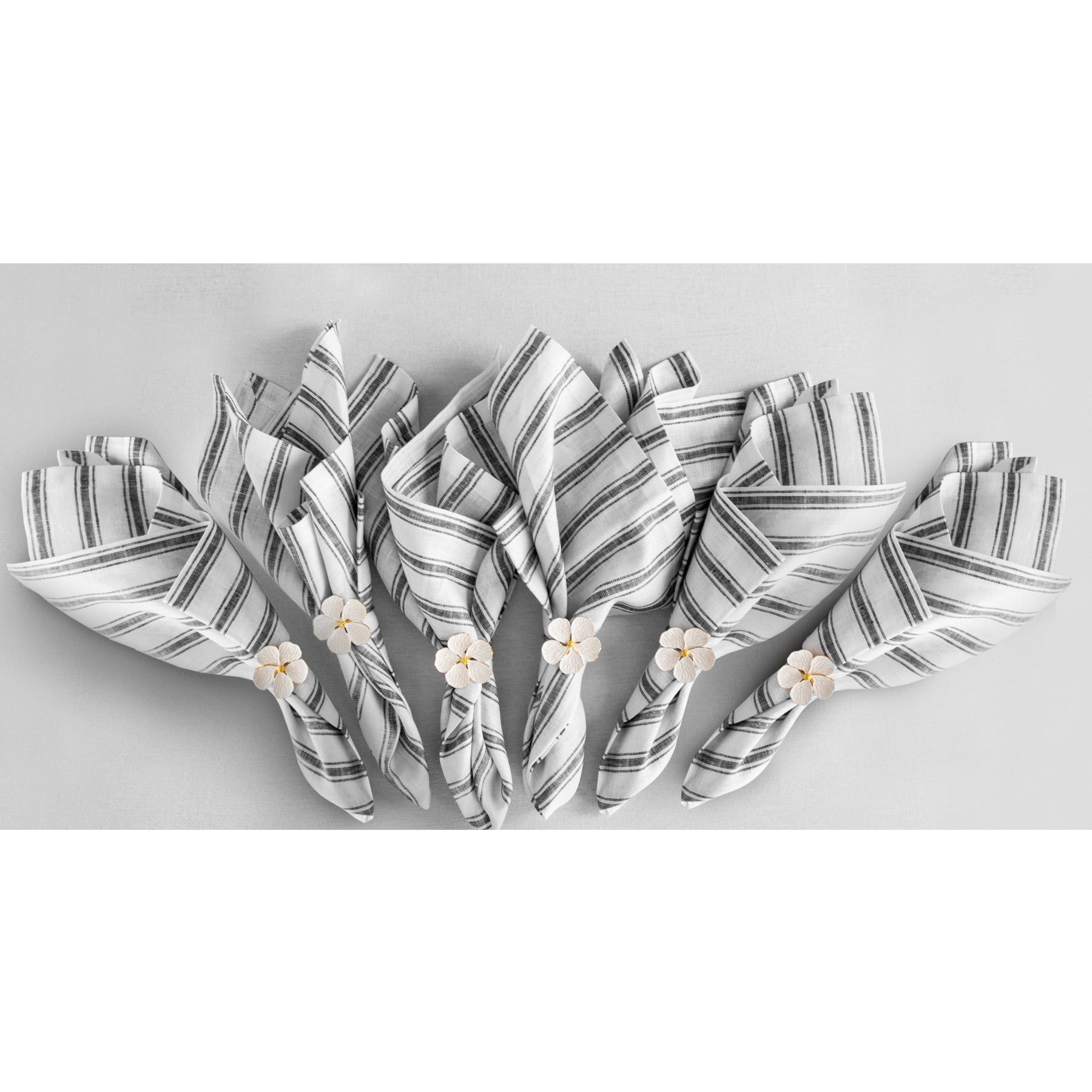 Capri Ticking Stripe Napkins