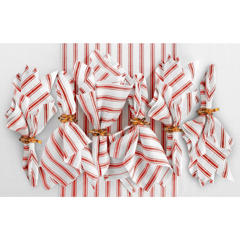Capri Ticking Stripe Napkins