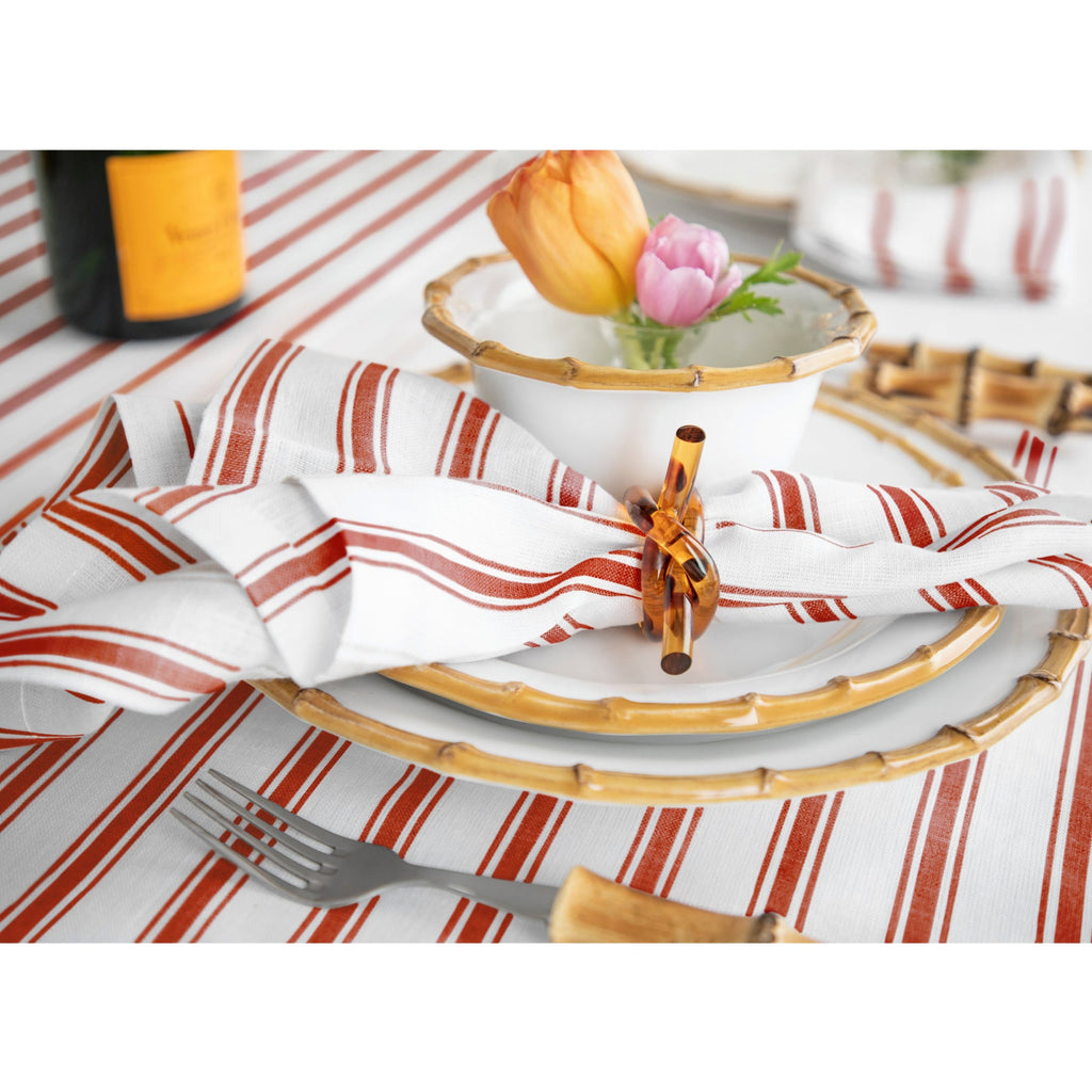 Capri Ticking Stripe Tablecloth