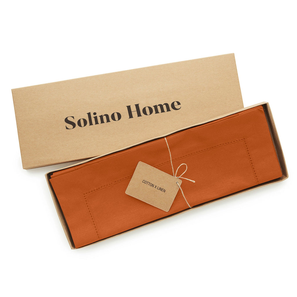 Cotton Linen Hemstitch Placemats