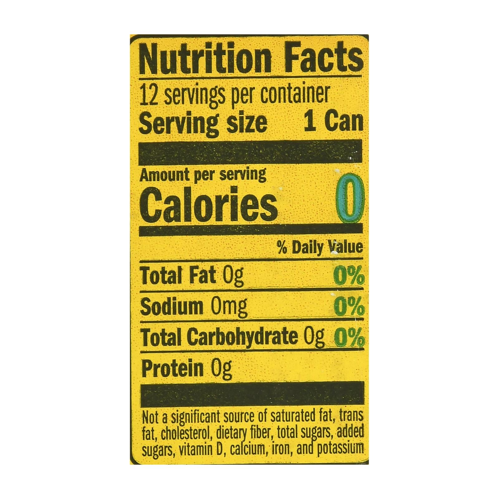 Lacroix Sparkling Water - Lemon - Case Of 2 - 12 Fl Oz.