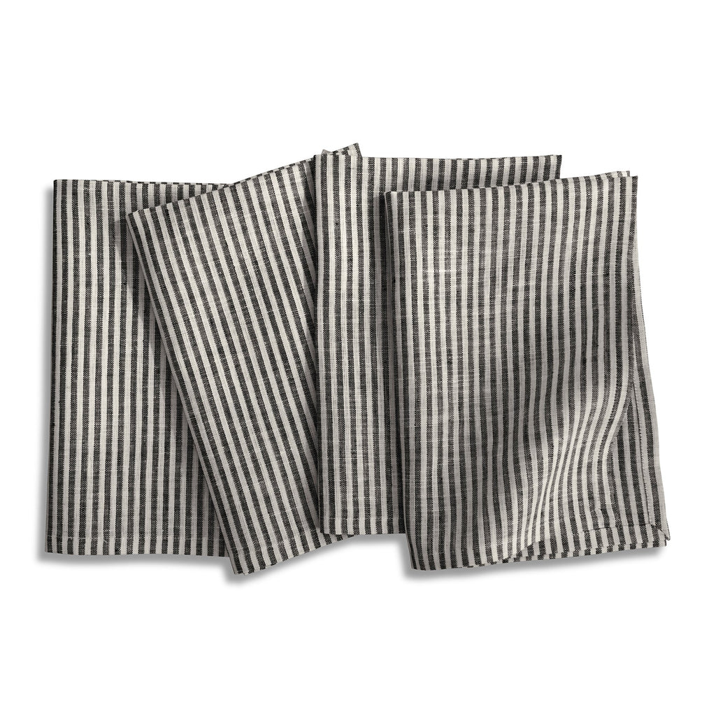 Narrow Stripe Napkins, Set of 4