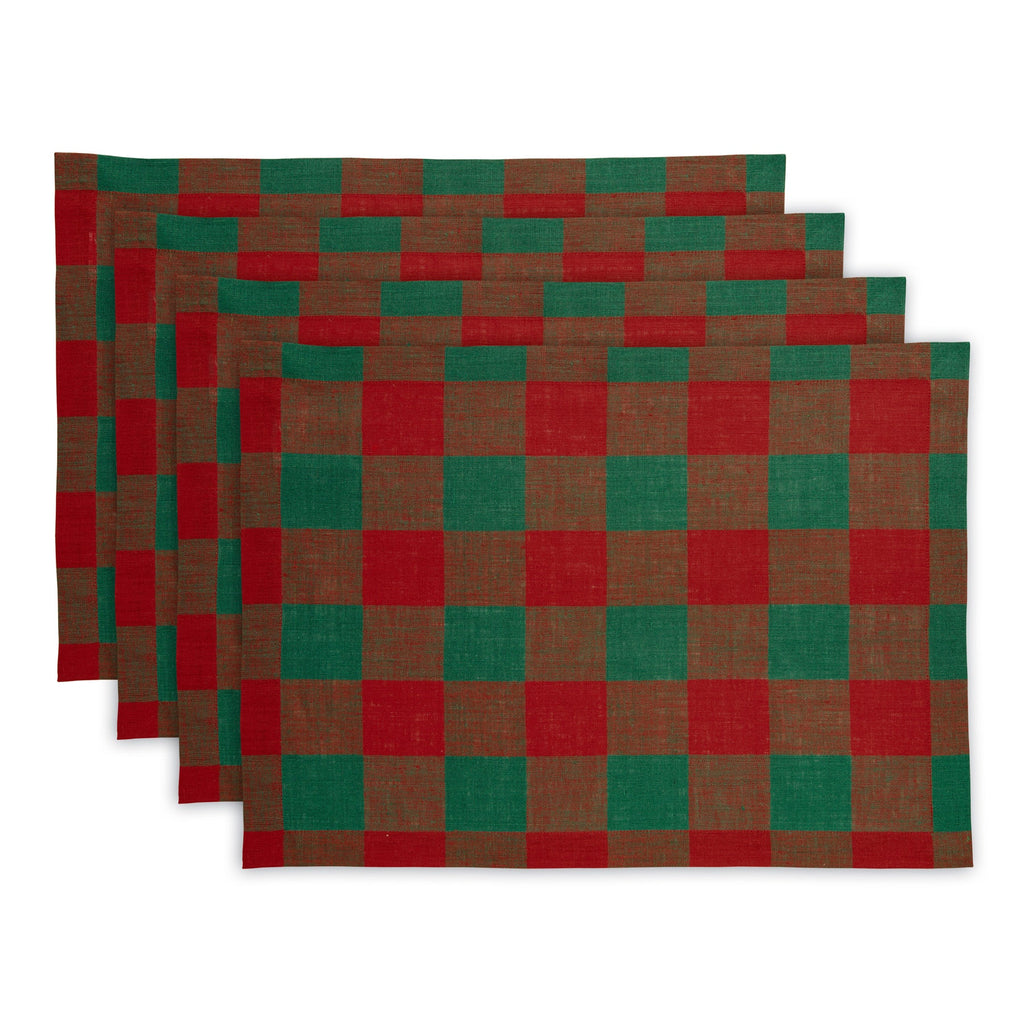 Buffalo Check Placemats, Set of 4