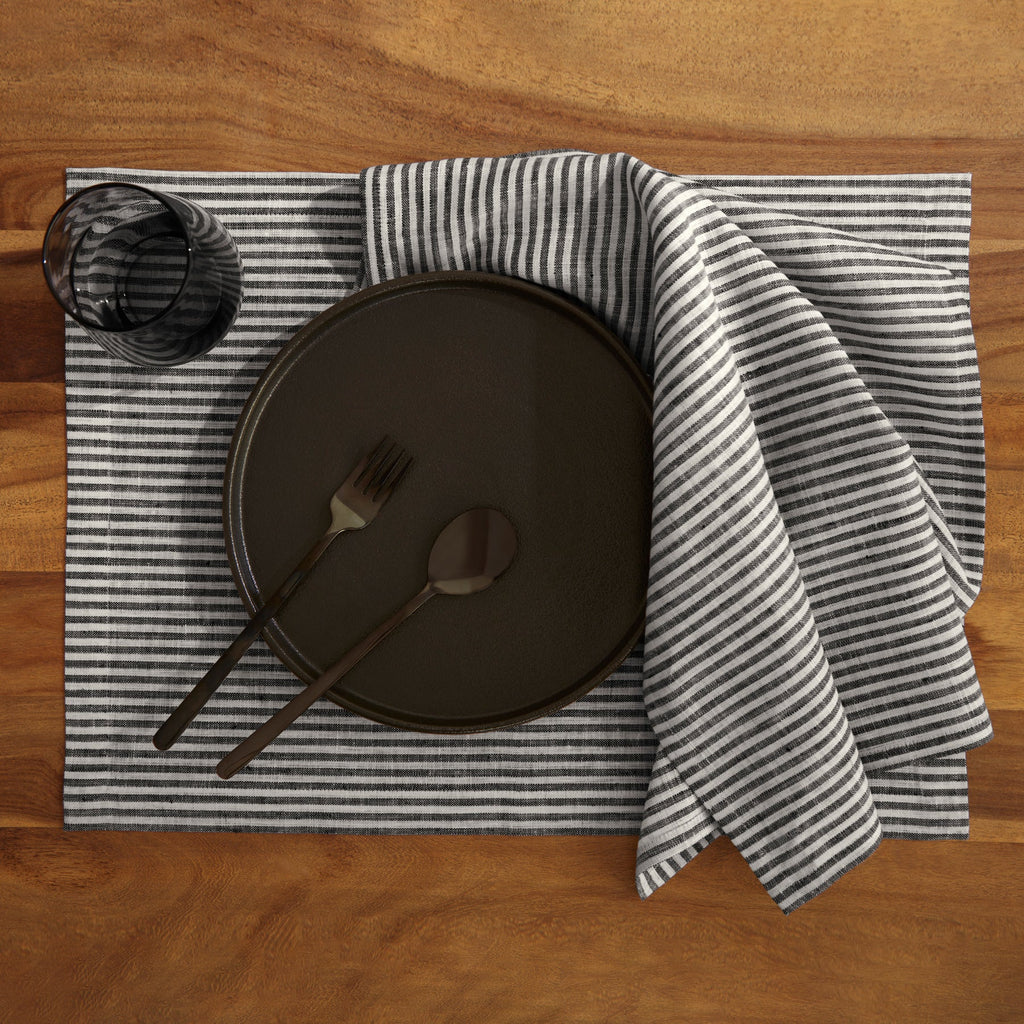 Narrow Stripe Napkins, Set of 4