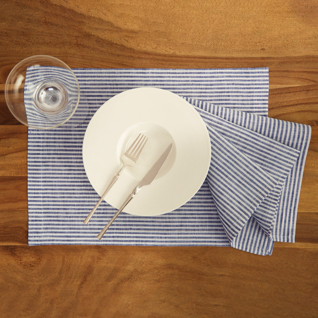 Narrow Stripe Napkins, Set of 4
